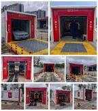 中國南昌，中國石化，隧道9刷電腦洗車機(jī)安裝調(diào)試中